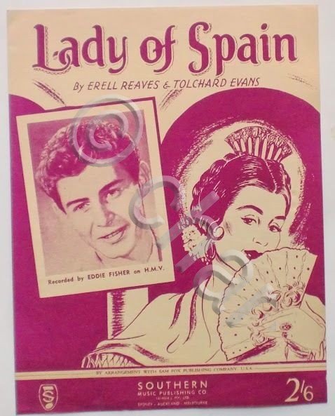 Musica Spartito - Lady of Spain - Pianoforte e Canto