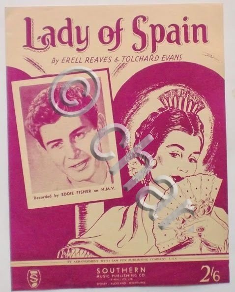 Musica Spartito - Lady of Spain - Pianoforte e Canto