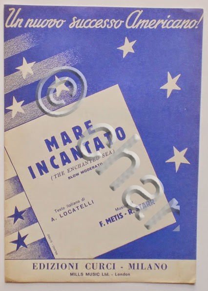 Musica Spartito - Mare incantato - Canto, Chitarra o Fisarmonica …