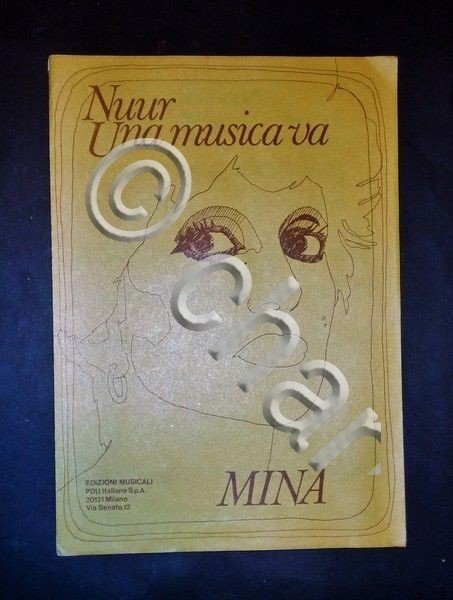Musica Spartito - Mina - "Nuur" e "Una musica va" … | Immagine Gallery 2