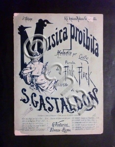 Musica spartito - Musica proibita - Melodia per canto - … | Immagine Gallery 2