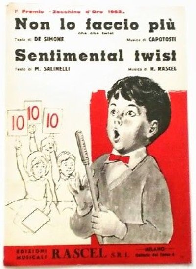 Musica Spartito - Non lo faccio più - Sentimental twist … | Immagine principale