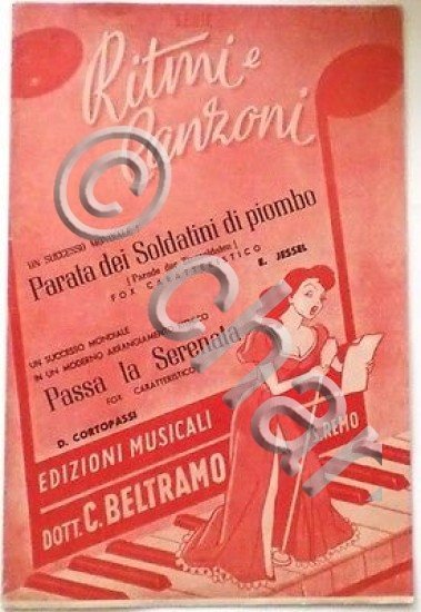 Musica Spartito - Parata dei soldatini di piombo - Passa …