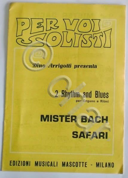 Musica Spartito - Per voi solisti - Mister Bach - …