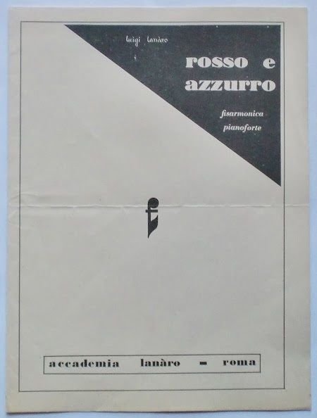Musica Spartito - Rosso e Azzurro - Fisarmonica e Pianoforte …