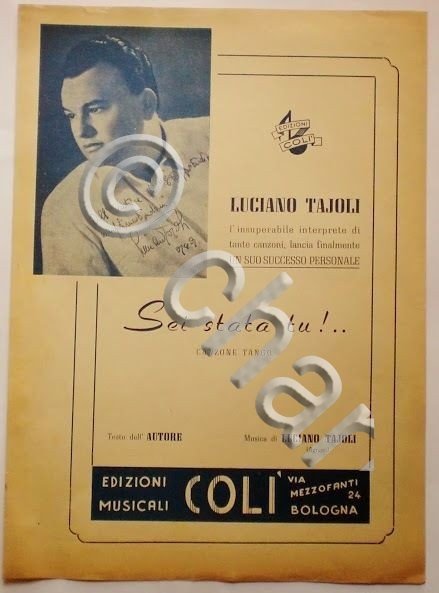 Musica Spartito - Sei stata tu!... - Pianoforte e Canto …