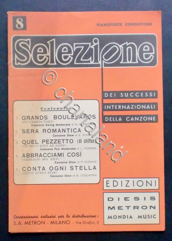 Musica Spartito - Selezione dei grandi successi internazionali canzone - …