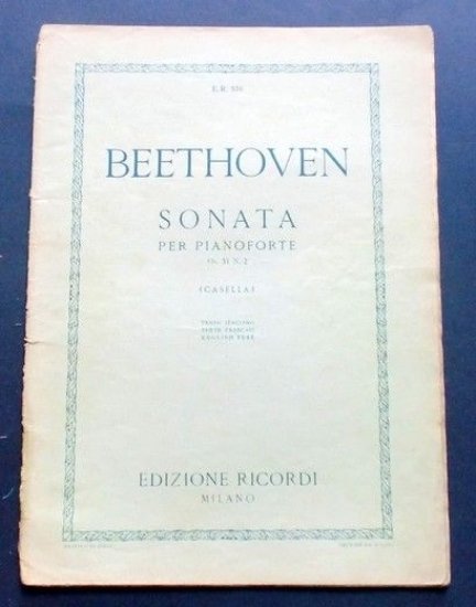 Musica Spartito - Sonata per Pianoforte Op. 31 N° 2 … | Immagine principale