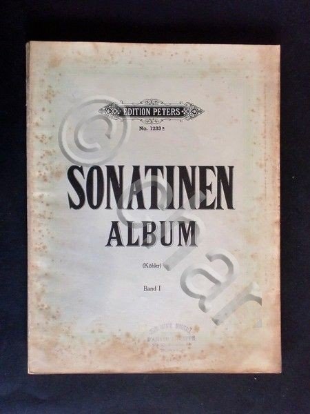 Musica Spartito - Sonatinen Album - Band 1 - Pianoforte …