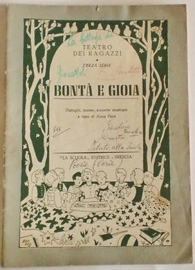 Musica Spartito - Teatro dei ragazzi - Bontà e Gioia … | Immagine principale