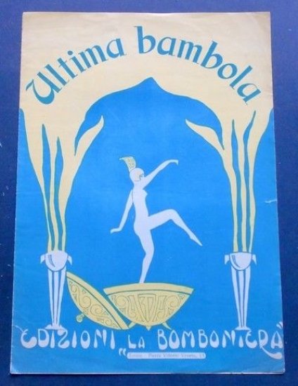 Musica Spartito - Ultima bambola - C. Cataldi - Pianoforte …