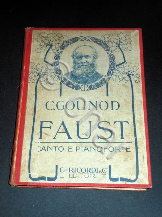 Musica Spartito C. Gounod - FAUST ( canto e pianoforte …