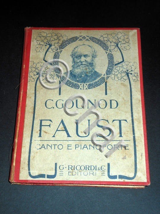 Musica Spartito C. Gounod - FAUST ( canto e pianoforte …