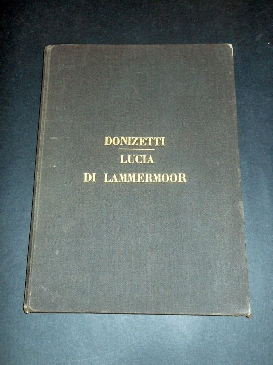 Musica Spartito G. Donizetti - Lucia di Lammermoor - ed. … | Immagine Gallery 1