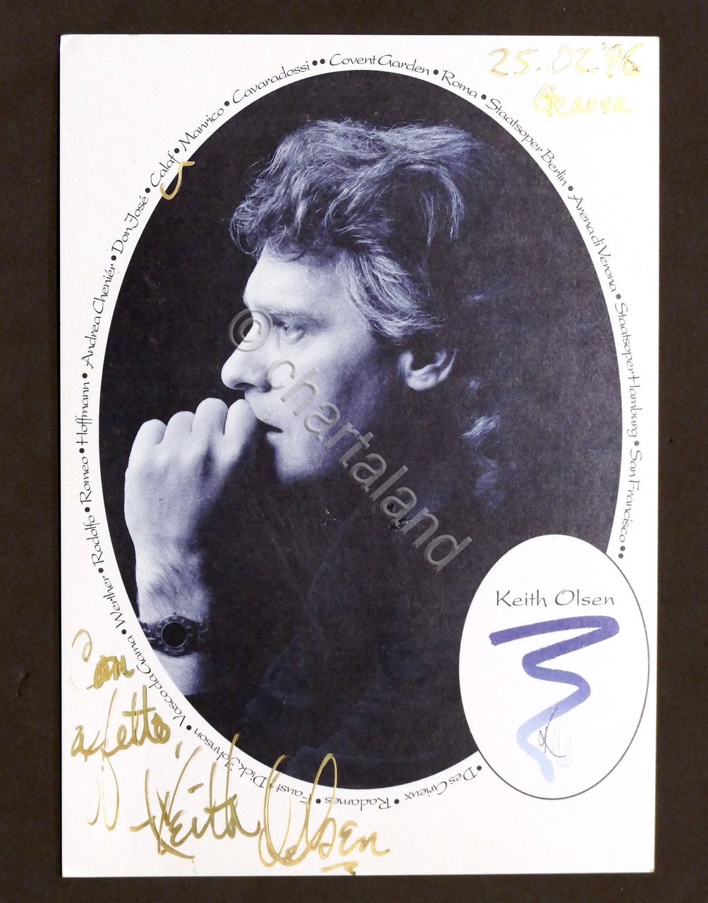 Musica Spettacolo - Autografo del produttore discografico Keith Olsen - … | Immagine principale