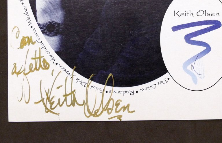 Musica Spettacolo - Autografo del produttore discografico Keith Olsen - … | Immagine Gallery 2