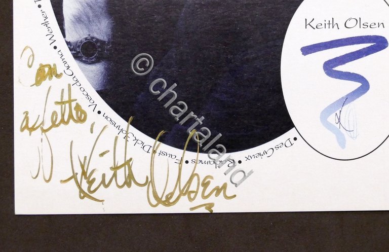 Musica Spettacolo - Autografo del produttore discografico Keith Olsen - … | Immagine Gallery 4