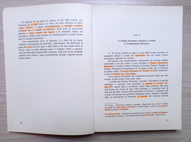 N. Calvini e A. Sarchi - Il principato di Villaregia …