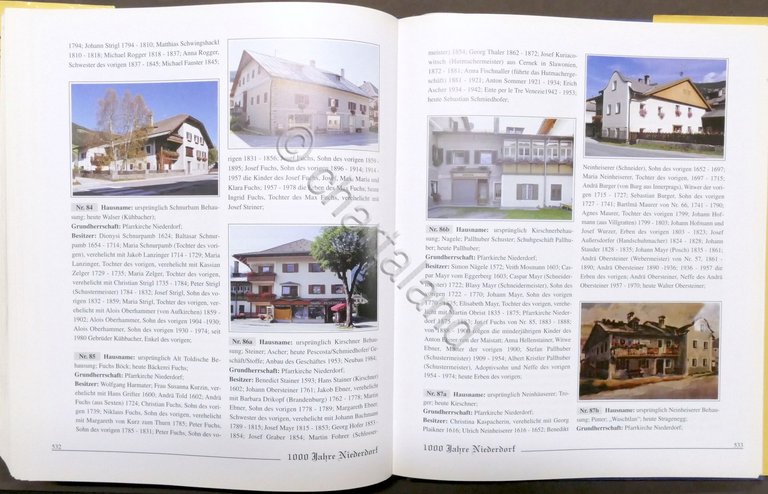 Niederdorf im Pustertal 994-1994 Tausend jahre geschichte - 1994 (Villabassa)