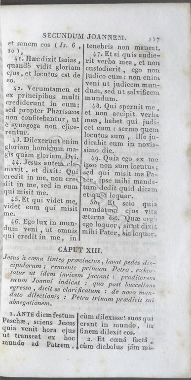 Novum Jesu Christi Testamentum - ed. 1840