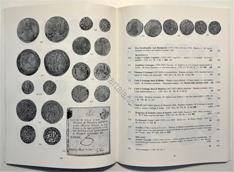 Numismatica Grigoli - Monete e Medaglie Asta N. 7 Bergamo …