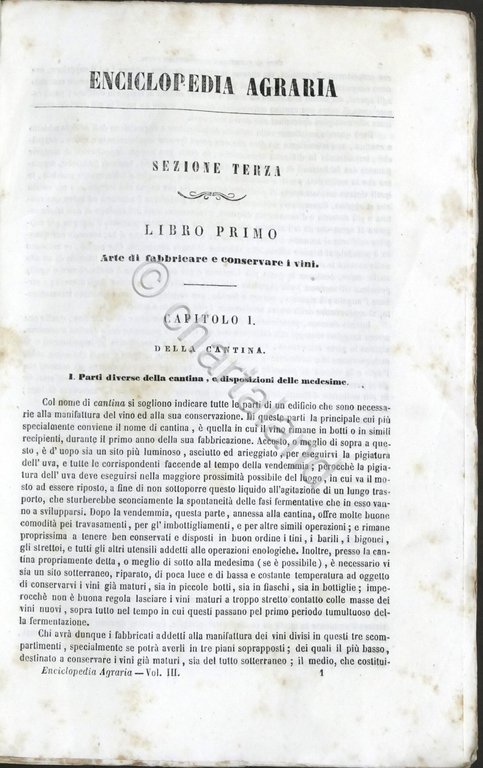 Nuova Enciclopedia Agraria - Fascicoli 14 e 15 - Anno …