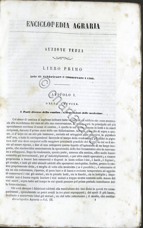 Nuova Enciclopedia Agraria - Fascicoli 14 e 15 - Anno …