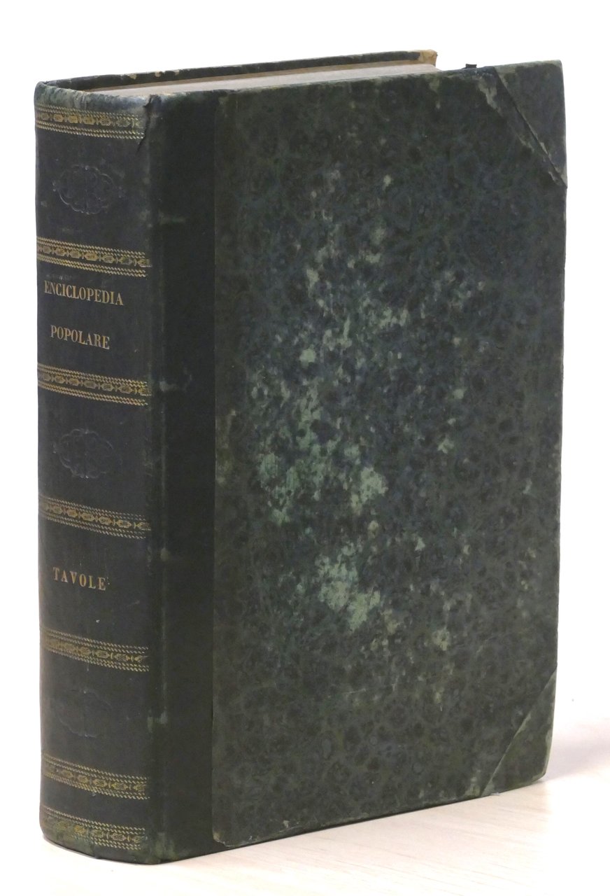 Nuova Enciclopedia Popolare Dizionario generale scienze lettere... TAVOLE - 1849