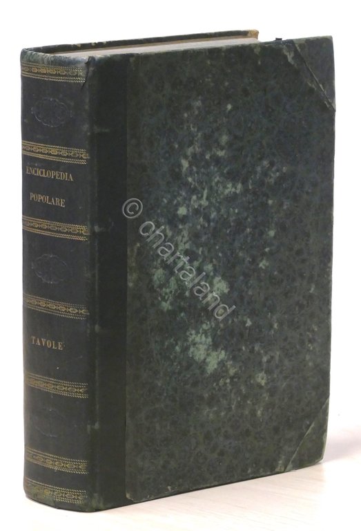 Nuova Enciclopedia Popolare Dizionario generale scienze lettere... TAVOLE - 1849