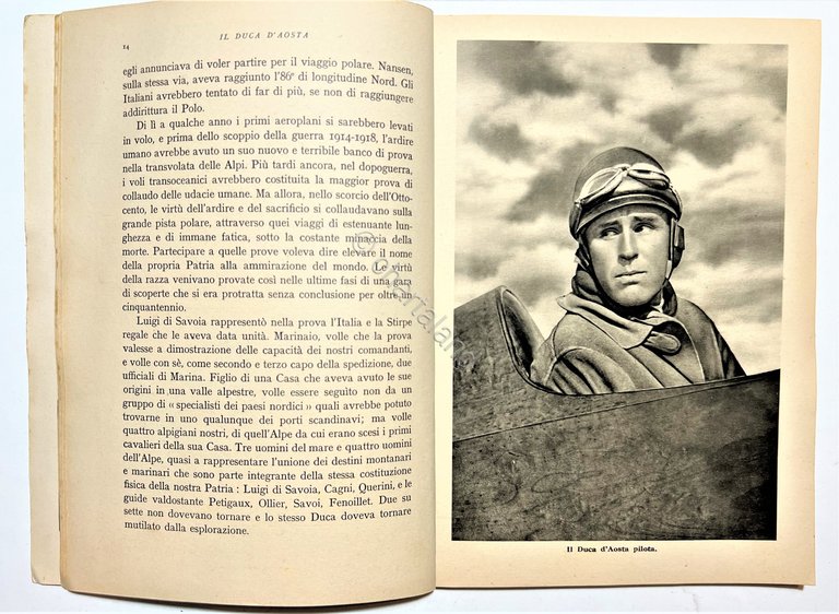 O. Vergani - Il Duca d'Aosta - ed. 1942