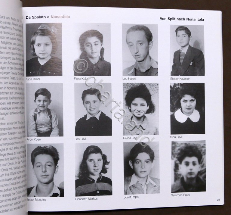 Olocausto - I ragazzi ebrei di Villa Emma a Nonantola …