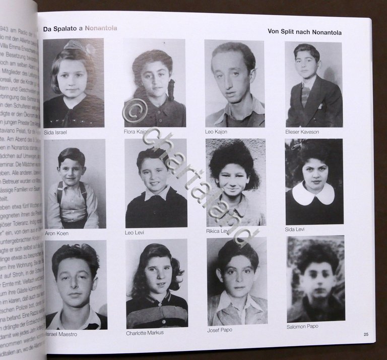 Olocausto - I ragazzi ebrei di Villa Emma a Nonantola …