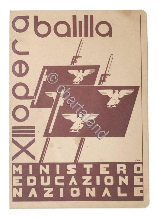 Opera Balilla - Castellazzo Bormida - Pagella 3^ Elementare - …