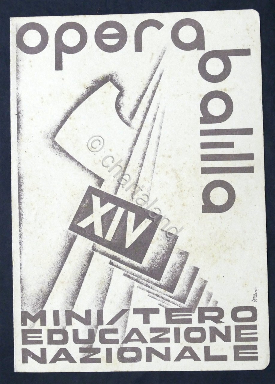 Opera Balilla - Castellazzo Bormida - Pagella 4^ Elementare - …