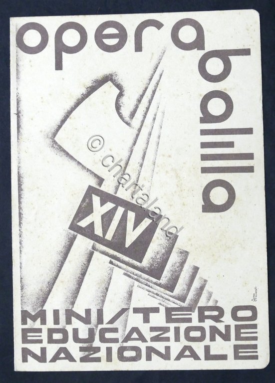 Opera Balilla - Castellazzo Bormida - Pagella 4^ Elementare - …