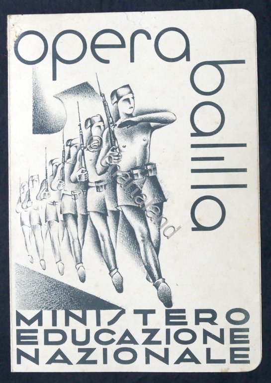 Opera Balilla - Castellazzo Bormida - Pagella 5^ Elementare - …