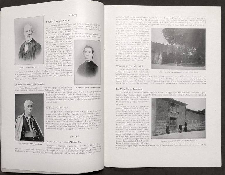 Oratorio San Felice in Torino - Anniversario 1886 - 1911 …