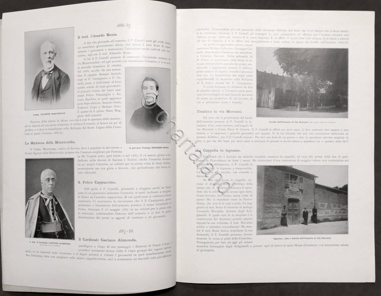 Oratorio San Felice in Torino - Anniversario 1886 - 1911 …