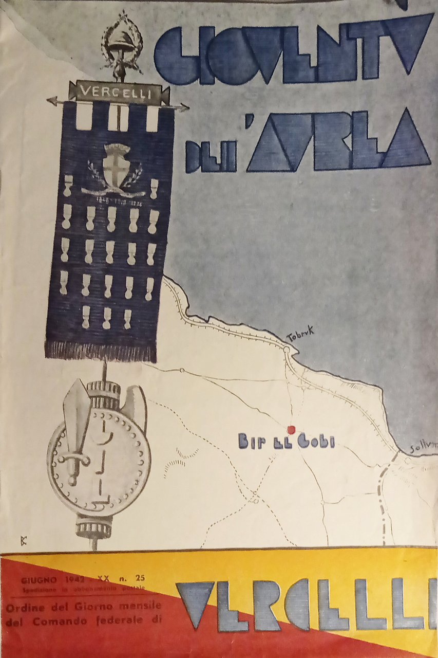 Ordine Giorno del Comando Federale Vercelli - Gioventù dell'Aurea n. … | Immagine principale