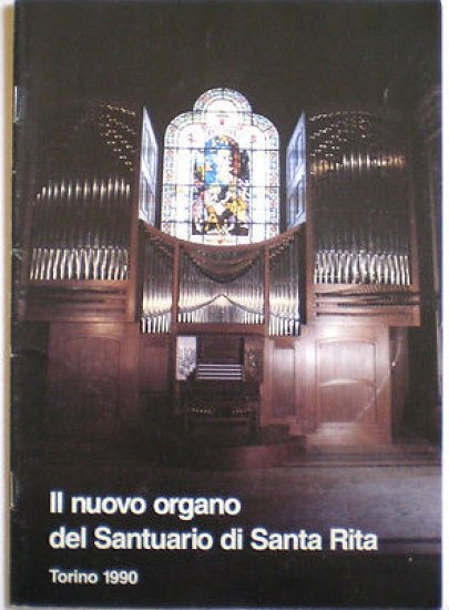  Organo Musica - Il nuovo organo del Santuario di Santa Rita - Torino - ed. 1990