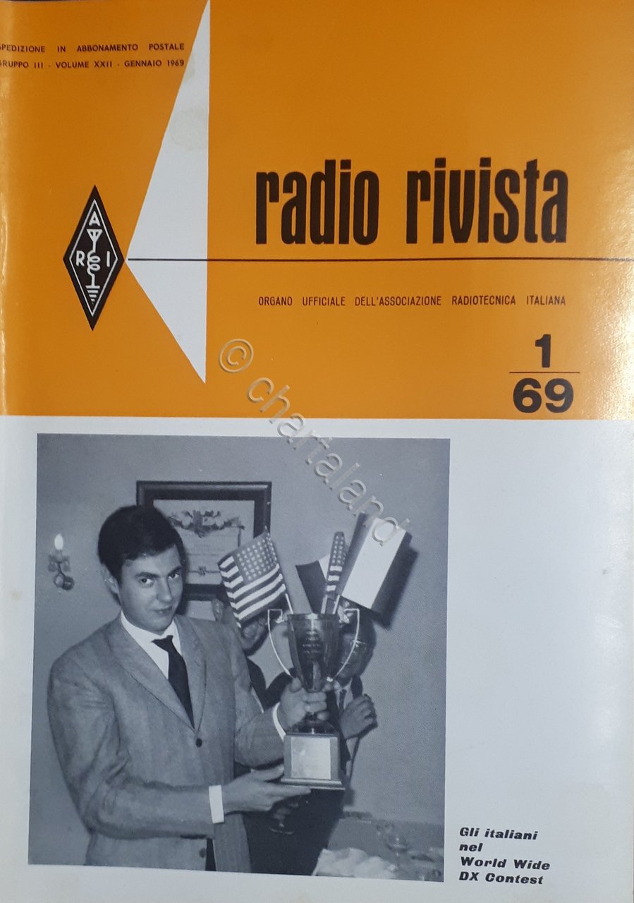 Organo Ufficiale Associazione Radiotecnica Italiana - Radio Rivista N. 1 …