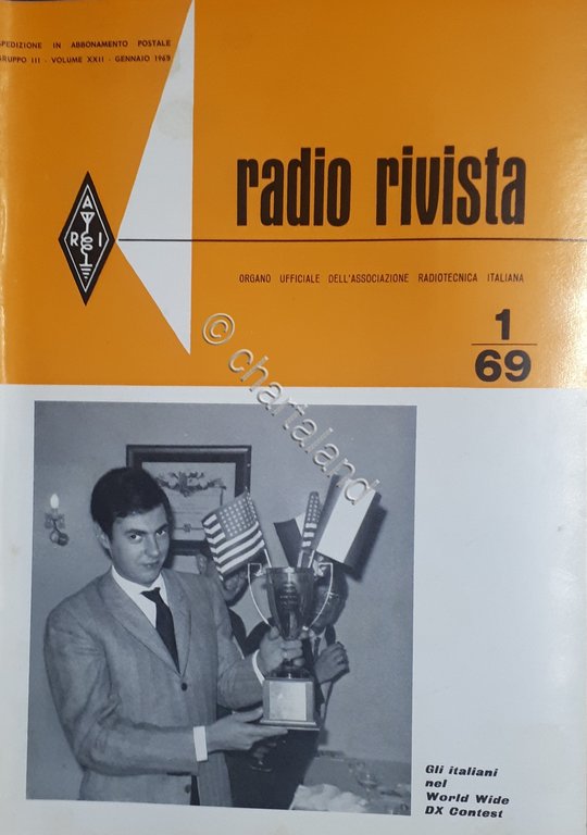 Organo Ufficiale Associazione Radiotecnica Italiana - Radio Rivista N. 1 …
