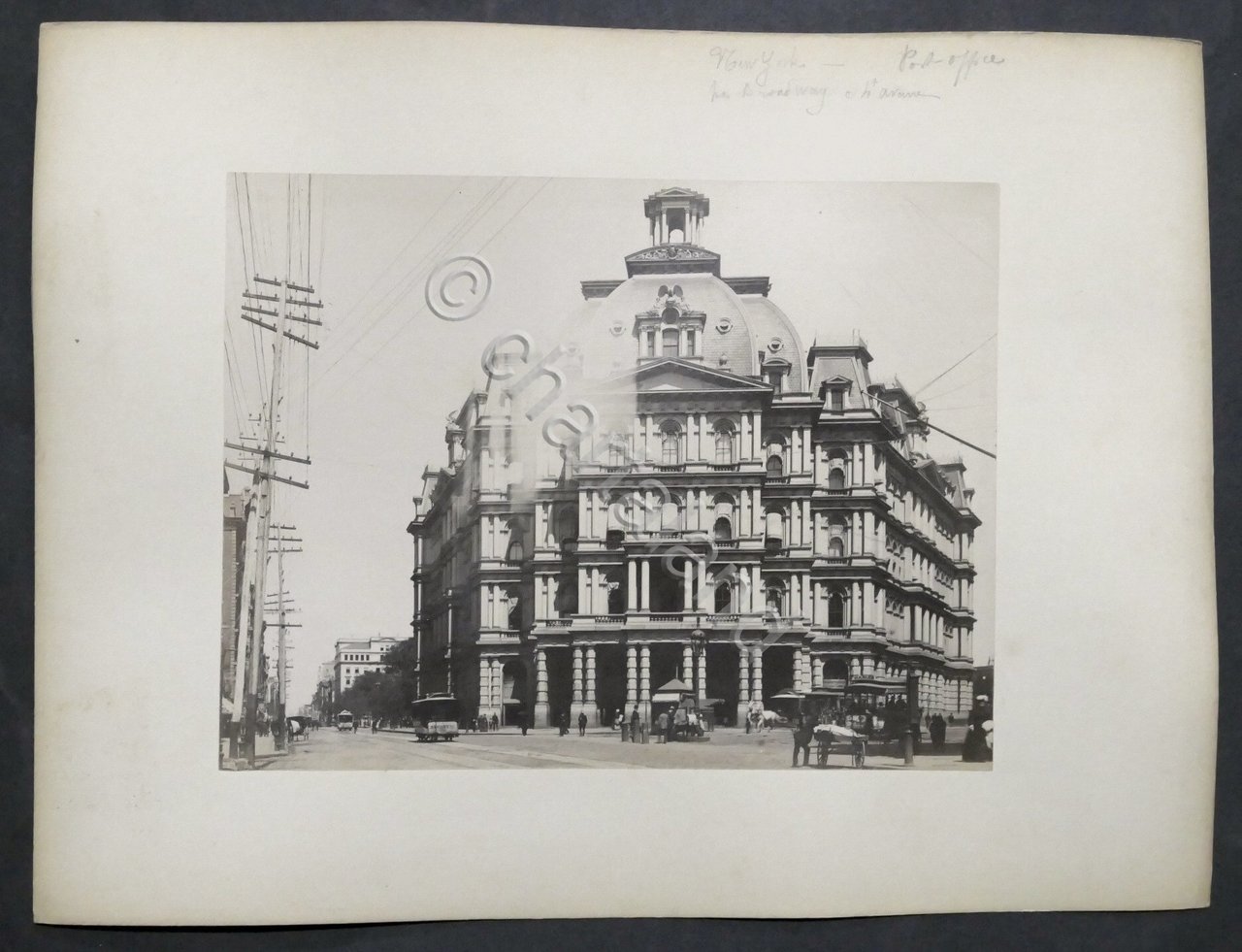 Original Vintage Photo: City Hall Post Office - Broadway - …