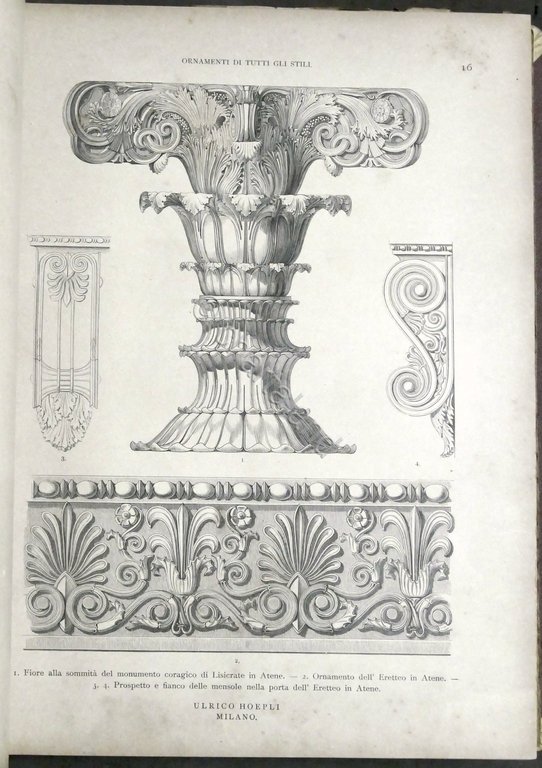Ornamenti di tutti gli stili classificati in ordine storico 1881 …