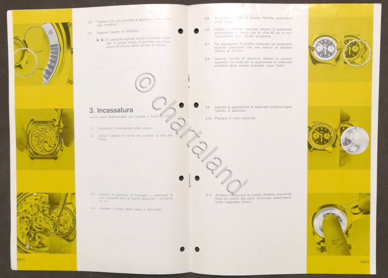 Orologi Longines Informazioni Tecniche - Casse super impermeabili - ed. …