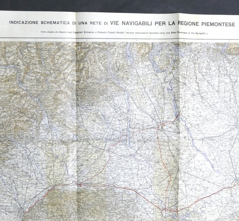 Osservazioni circa rete di vie navigabili per la regione piemontese …