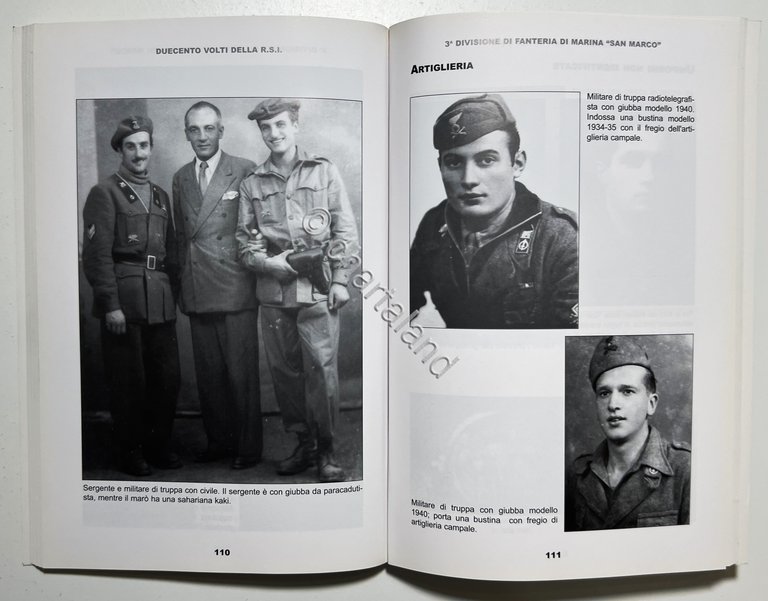 P. Crippa - Duecento Volti della R.S.I.: Ritratti di militari …