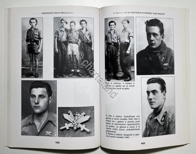 P. Crippa - Duecento Volti della R.S.I.: Ritratti di militari …