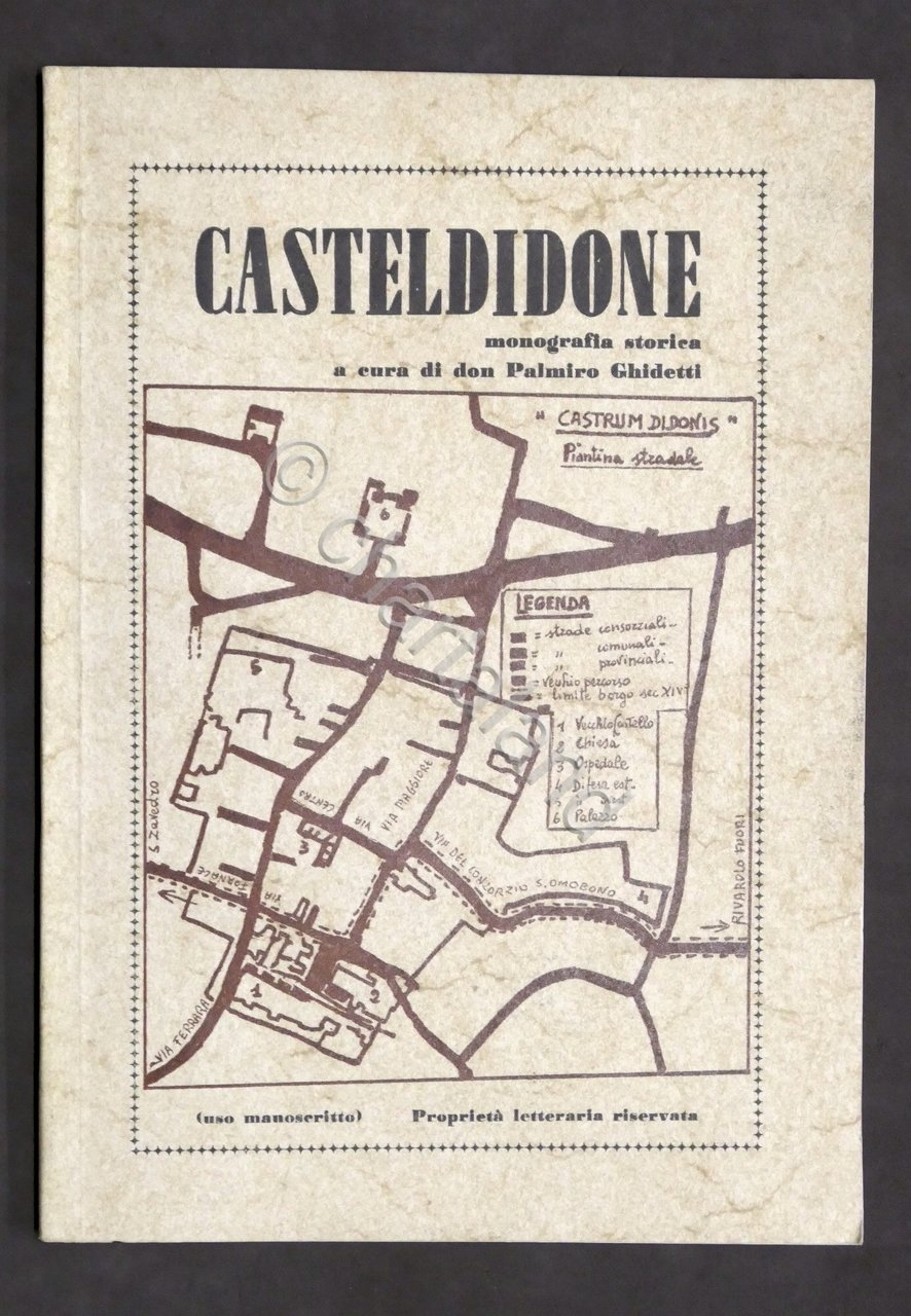 P. Ghidetti - Casteldidone monografia storica - 1^ ed. 1977