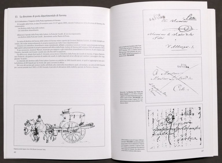 P. Giribone - Poste, staffette e pedoni di savona napoleonica …